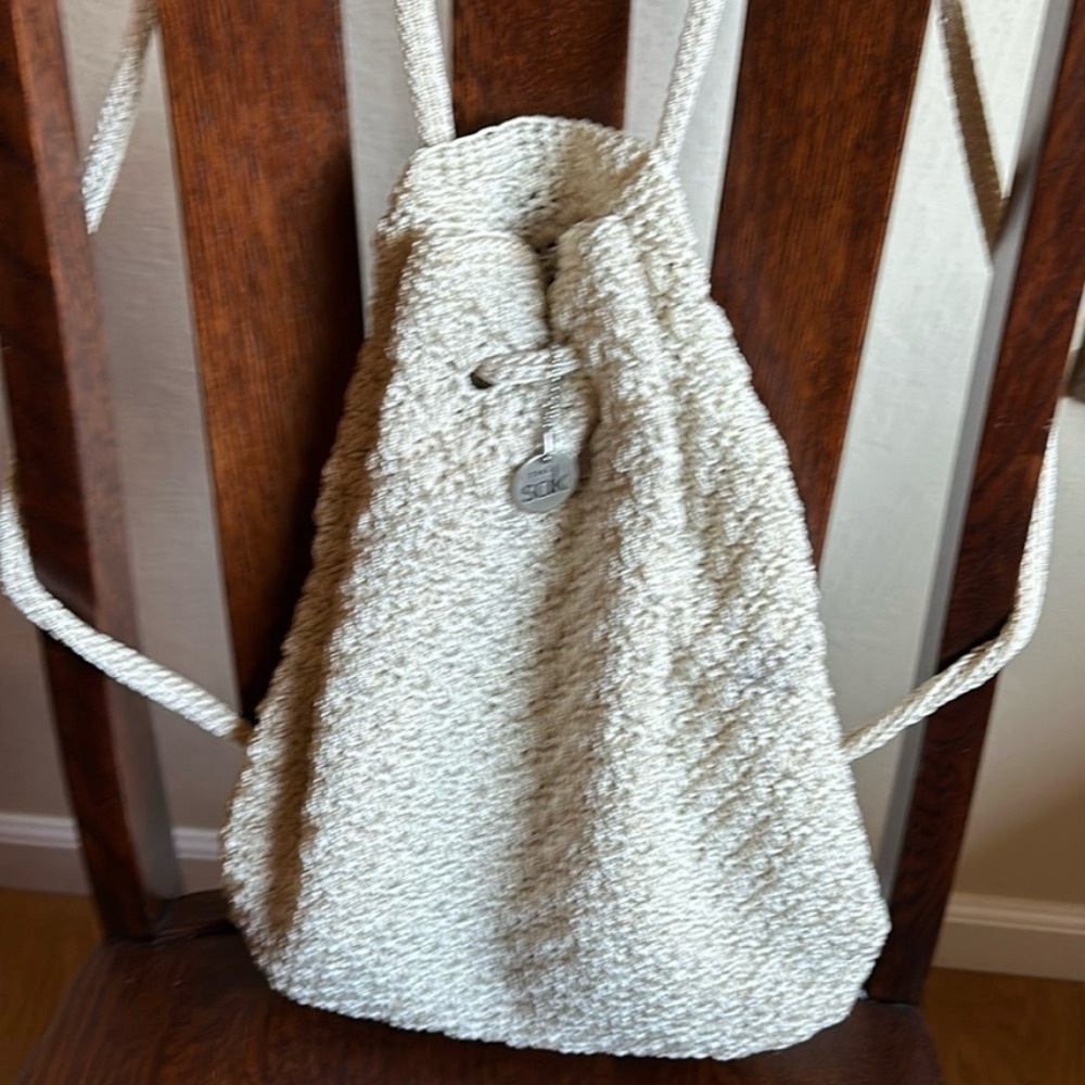 The Sak Ivory Textured Backpack